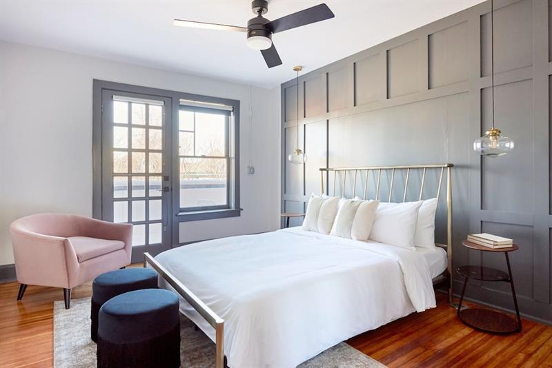 Sonder The Essex Aparthotel Denveri nemzetközi repülőtér Kültér fotó